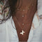 Gold Crystal Stars Pendant Necklaces  Multilevel Vintage Jewelry - Fabulous Trendy Items