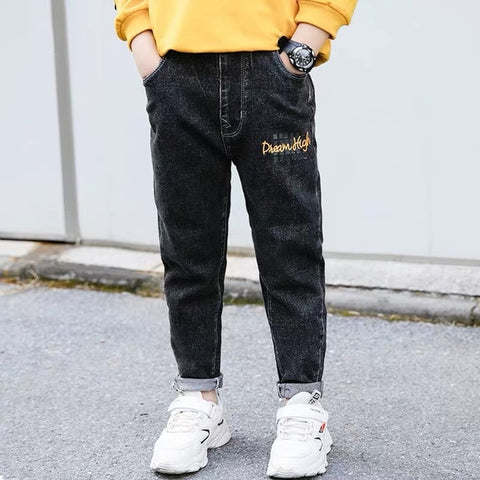 Boys Slim Straight Denim Casual Jeans Children - Fabulous Trendy Items