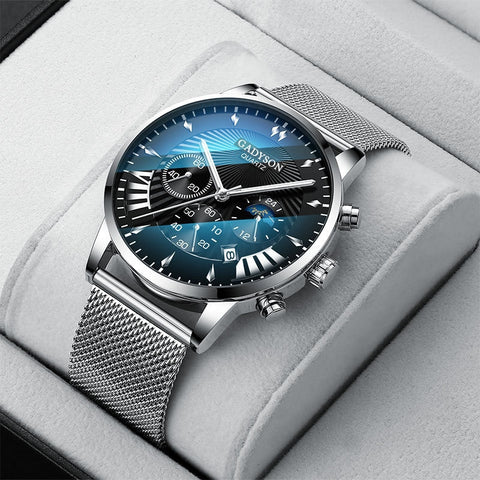Top Men Watches Luxury Famous Brand Men Stainless Steel Mesh - Fabulous Trendy Items
