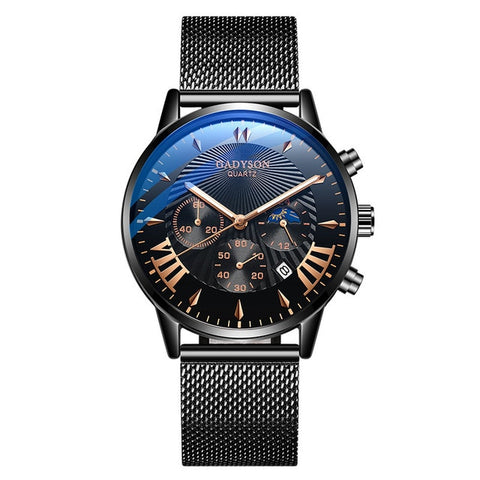 Top Men Watches Luxury Famous Brand Men Stainless Steel Mesh - Fabulous Trendy Items