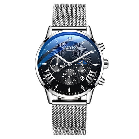Top Men Watches Luxury Famous Brand Men Stainless Steel Mesh - Fabulous Trendy Items