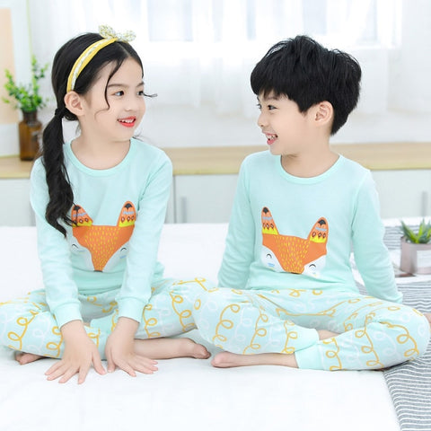 Boys  and Girls Cotton Pajamas Set - Fabulous Trendy Items
