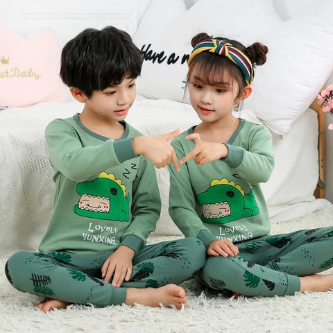 Boys  and Girls Cotton Pajamas Set - Fabulous Trendy Items