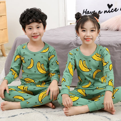 Boys  and Girls Cotton Pajamas Set - Fabulous Trendy Items