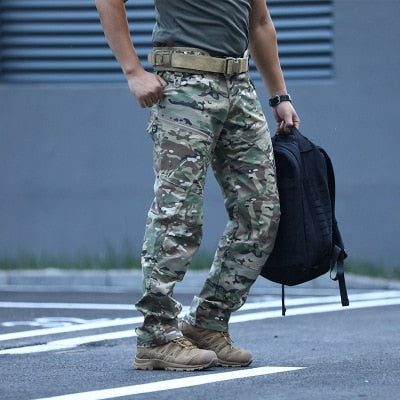 Cargo Pants Men Elastic Waterproof Army Tactical Military Hiking - Fabulous Trendy Items