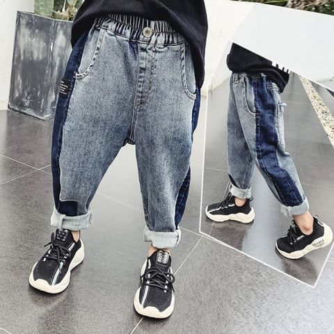 Boys Slim Straight Denim Casual Jeans Children - Fabulous Trendy Items
