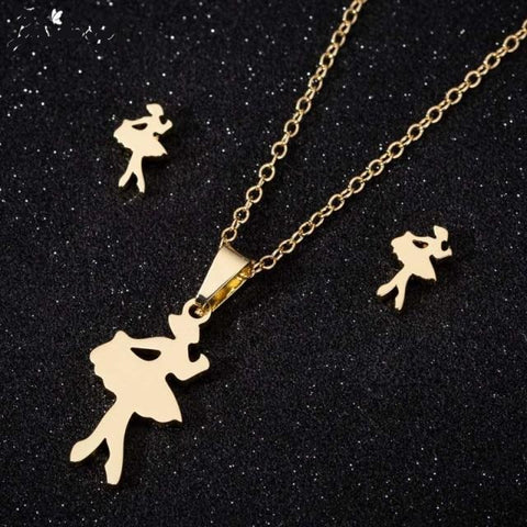 Star & Moon Pendant Necklace  Accessories - Fabulous Trendy Items