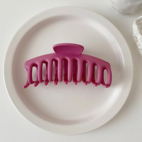 Sweet Scrub Color Acrylic Grasp Hair Clip