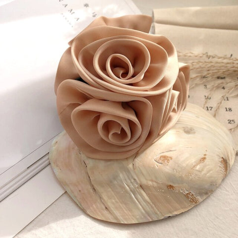 Resin Roses Flowers Hair Claws