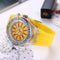 Women Flash Luminous Personalized Rhinestone Led Watch