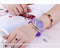 Women Flash Luminous Personalized Rhinestone Led Watch